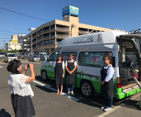 新聞の取材♪